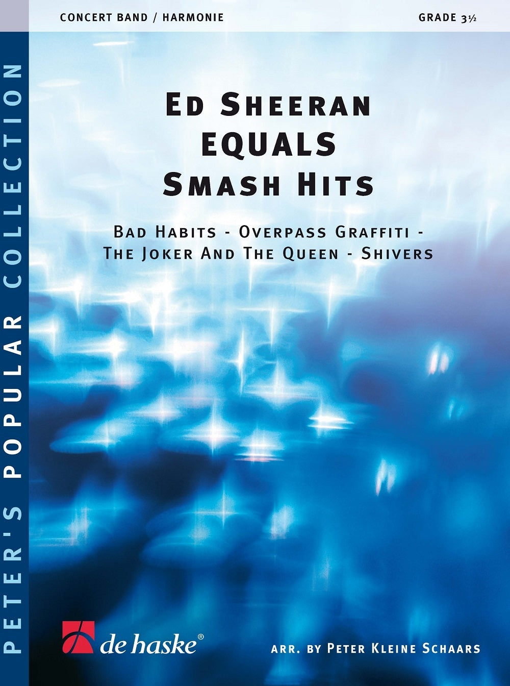 Ed Sheeran Equals Smash Hits (Partituur Harmonie)