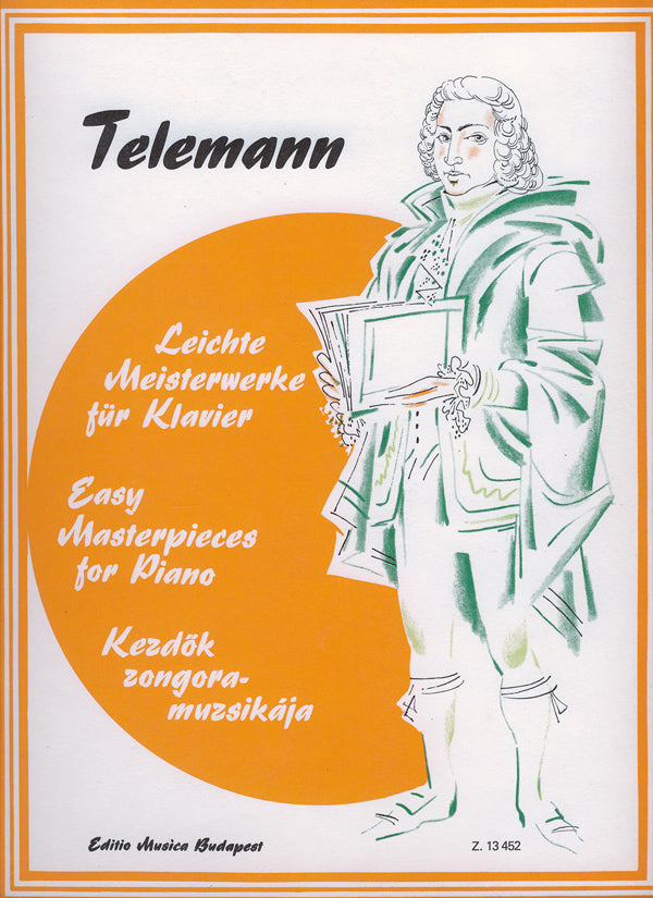 Telemann: Easy masterpieces for Piano