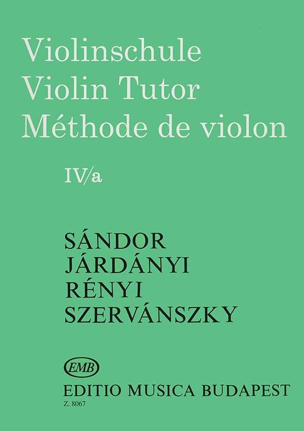 Sandor: Violinschule 4A