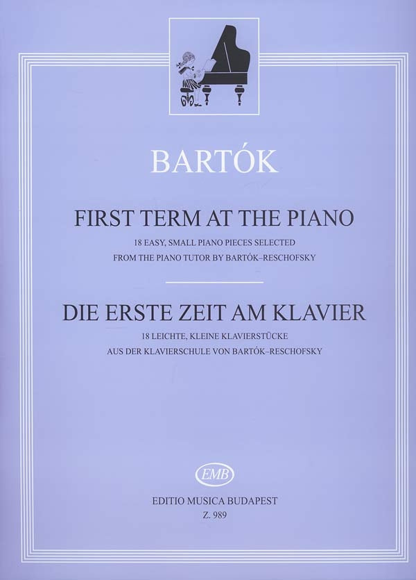 Bartok: Erste Zeit Am Klavier Aus Der Klavierschule