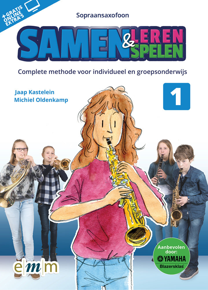Samen Leren Spelen 1 – Sopraansaxofoon