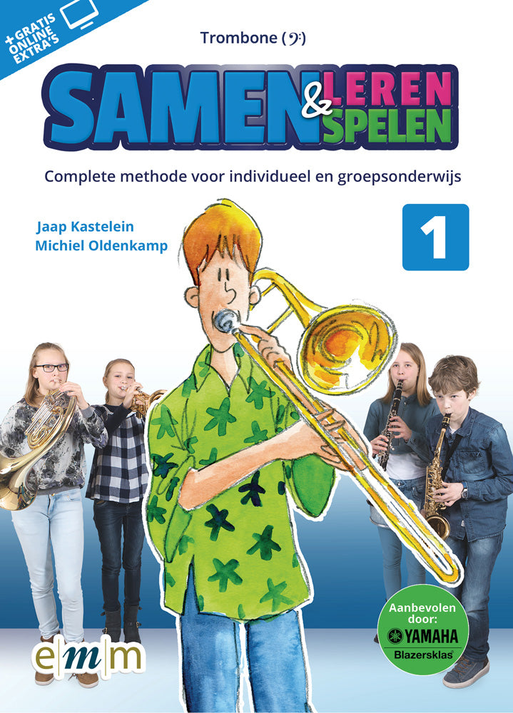 Samen Leren Spelen 1 – Trombone BC (Bassleutel)