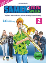 Samen Leren Spelen 2 – Trombone BC (Bassleutel)