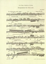 Komposition für Oboe