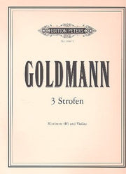 3 Strofen for Clarinet & Piano
