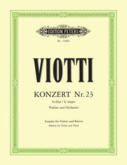 Viotti: Concert Op. 23 G