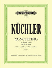 Ferdinand Kuchler: Concertino In D In The Style Of Vivaldi Op.15