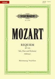 Mozart: Requiem d-moll KV 626 (Vocal Score)
