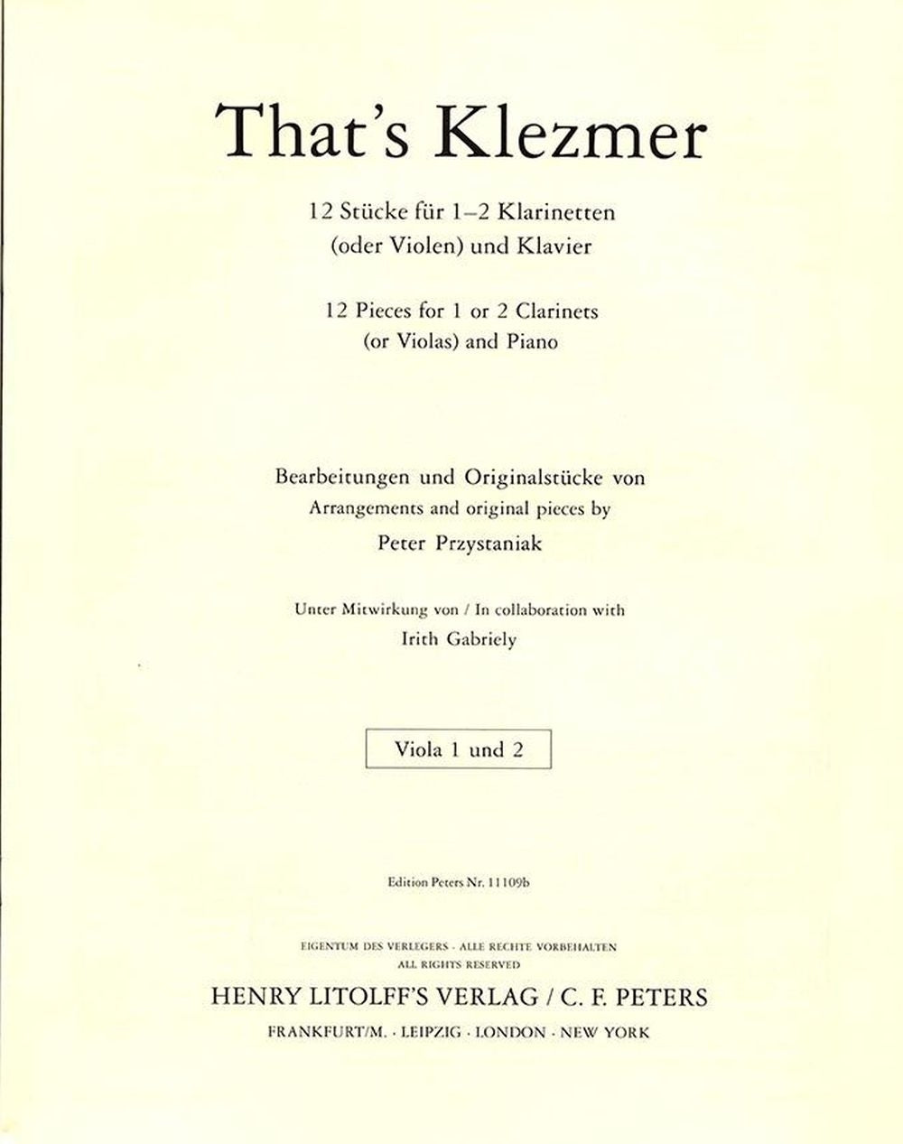 That's Klezmer
