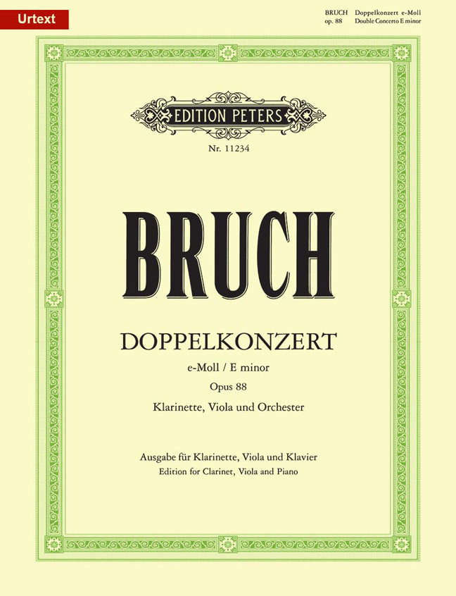 Bruch: Doppelkonzert E Opus 88