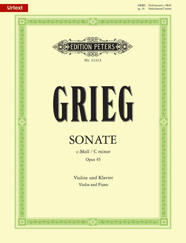 Sonata No. 3 in c minor Op. 45 (Urtext)