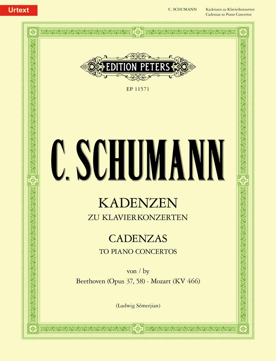 Cadenzas to Piano Concertos