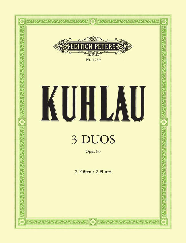 Kuhlau: Drei Duos Op. 80