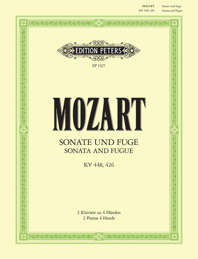 Mozart: Sonate D & Fuga C KV 448 426