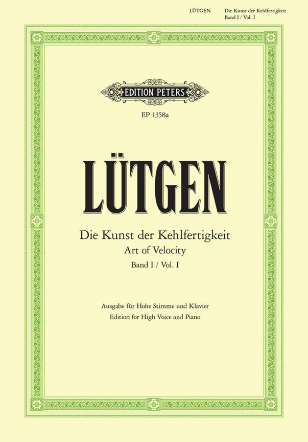 Die Kunst Der Kehlfertigkeit, Band 1 -20 Tägliche Übungen