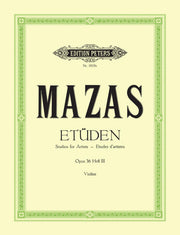 Mazas: Etuden op  36 Etudes D'Artistes (Band 3)
