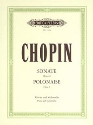Chopin: Sonata in G minor Opus65- Polonaise in C Opus 3