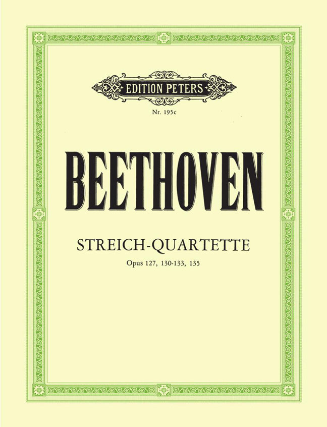 Streichquartetten Op.127 130 131