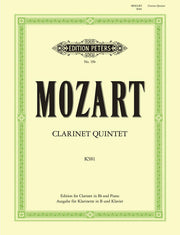 Mozart: Clarinet Quintet KV 581 (Clarinet/Piano)