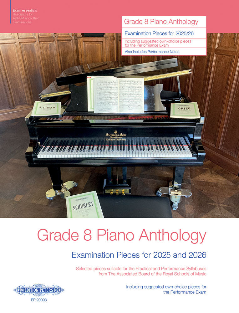 Grade 8 Piano Anthology 2025-2026