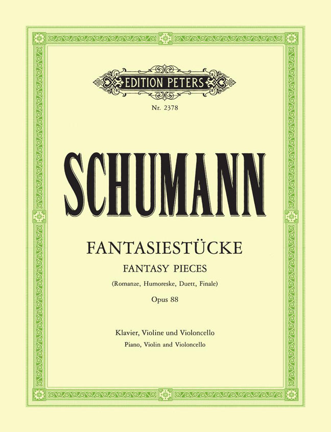 Schumann: Fantasiestucke Opus 88