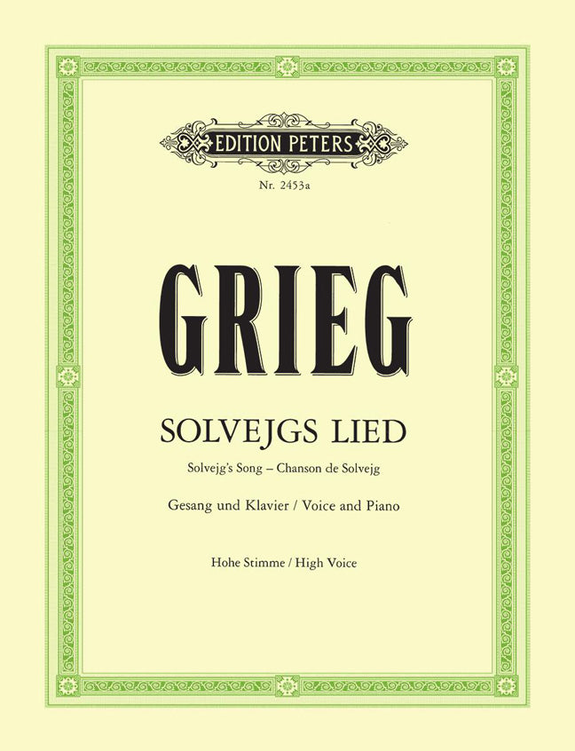 Edvard Grieg: Solveig's Song