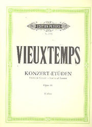 Henri Vieuxtemps: 6 Konzert Etuden Op. 16