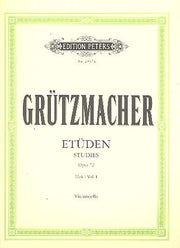 Friedrich Grützmacher: 12 Studies for Beginners Opus72. Vol.1