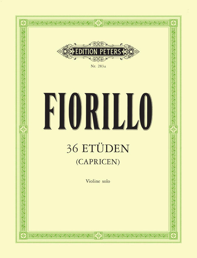 Fiorello: 36 Etudes