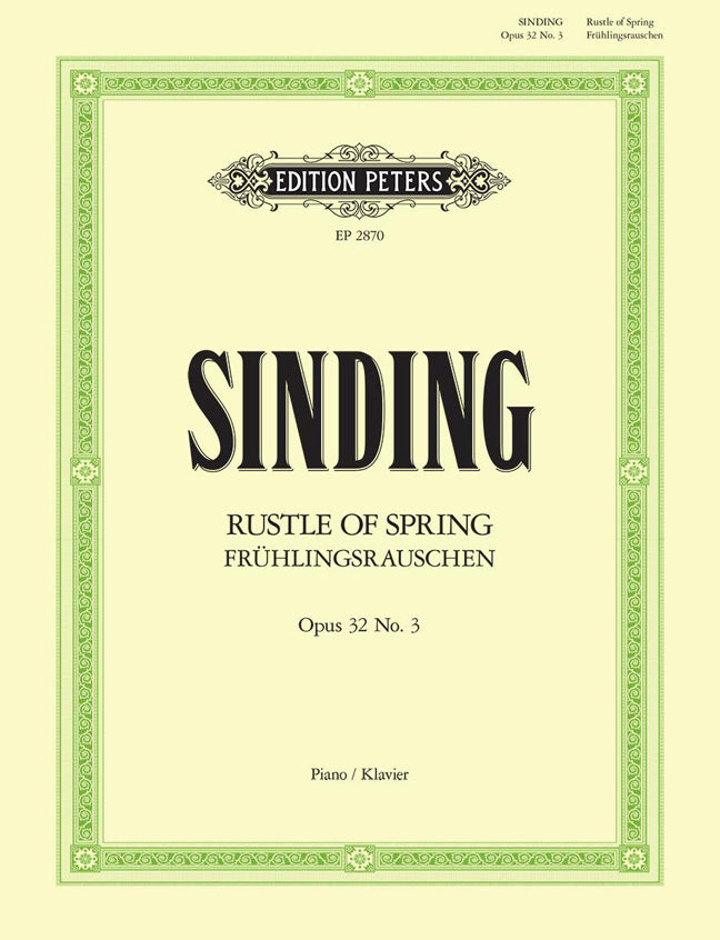 Sinding: Fruhlingsrauschen Opus32/3