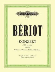 Beriot: Konzert fur Violine und Orchester Nr. 9 a-Moll op. 104