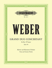 H. Weber: Grand Duo Concertante Opus48