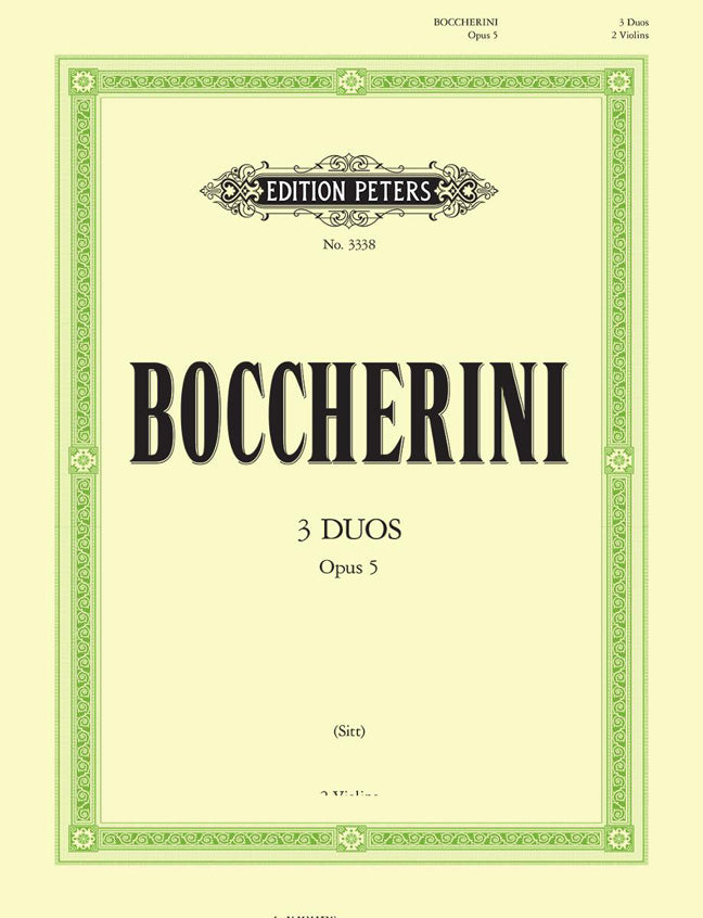 Luigi Boccherini: Duos Opus5