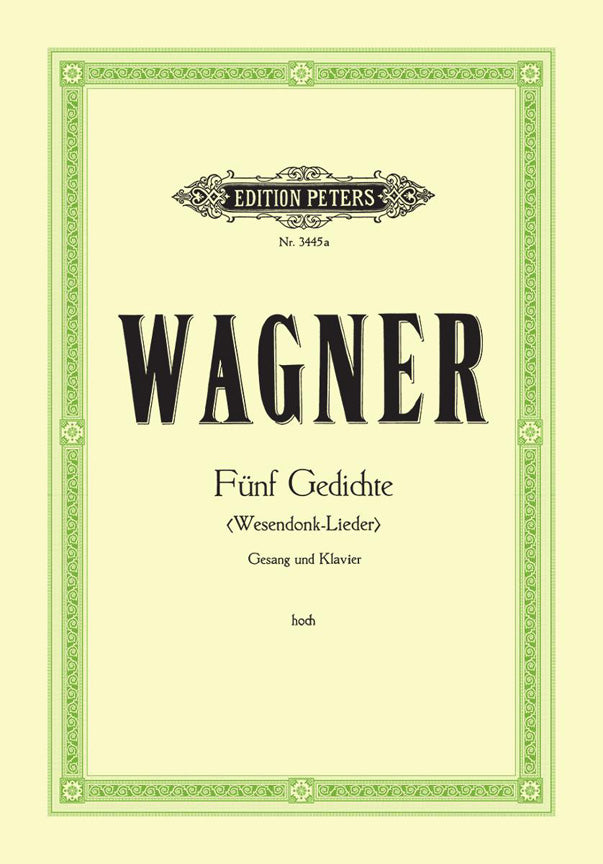 Richard Wagner: Wesendoncklieder  Hoog