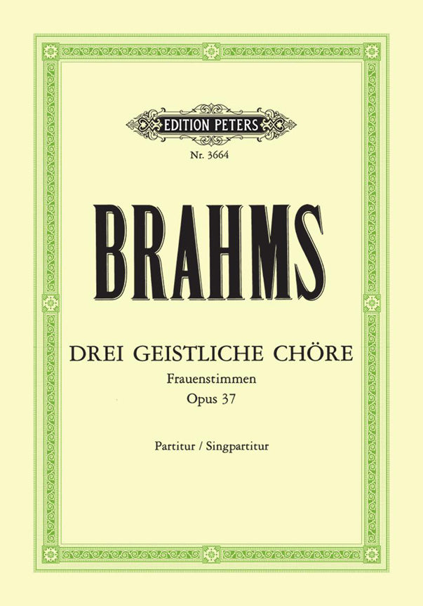 Geistliche Lieder(3) Op.37