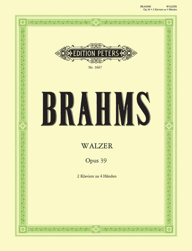 Johannes Brahms: 5 Waltzes from Opus39