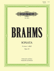 Johannes Brahms: Sonate 1 E Opus38