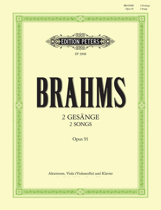 Johannes Brahms: Gesange