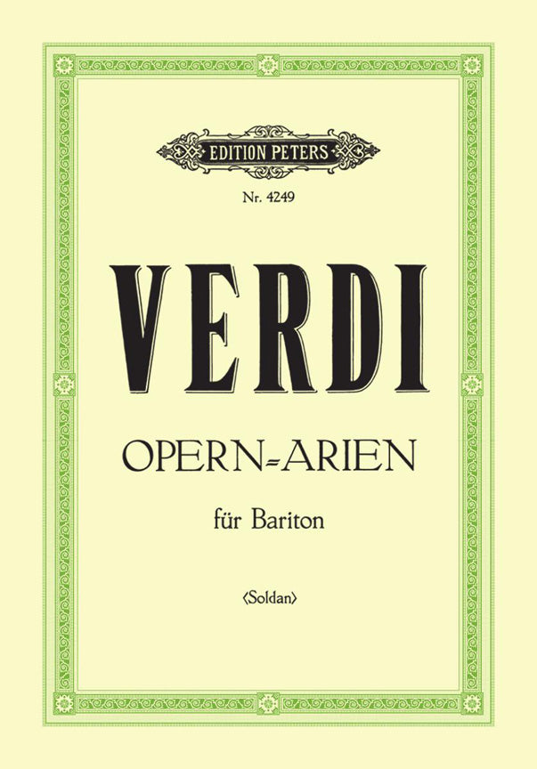 Giuseppe Verdi: 20 Barione Arias
