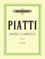 Alfredo Piatti: 12 Caprices Opus25