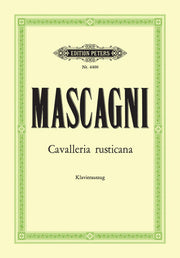 Mascagni: Cavalleria Rusticana (Vocal Score)