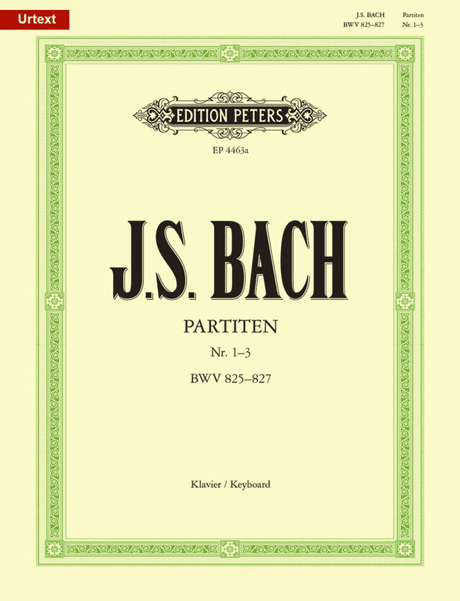 Bach: Partiten Band 1 BWV 825-827