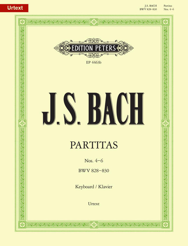 Bach: Partiten Band 2 BWV 828-830