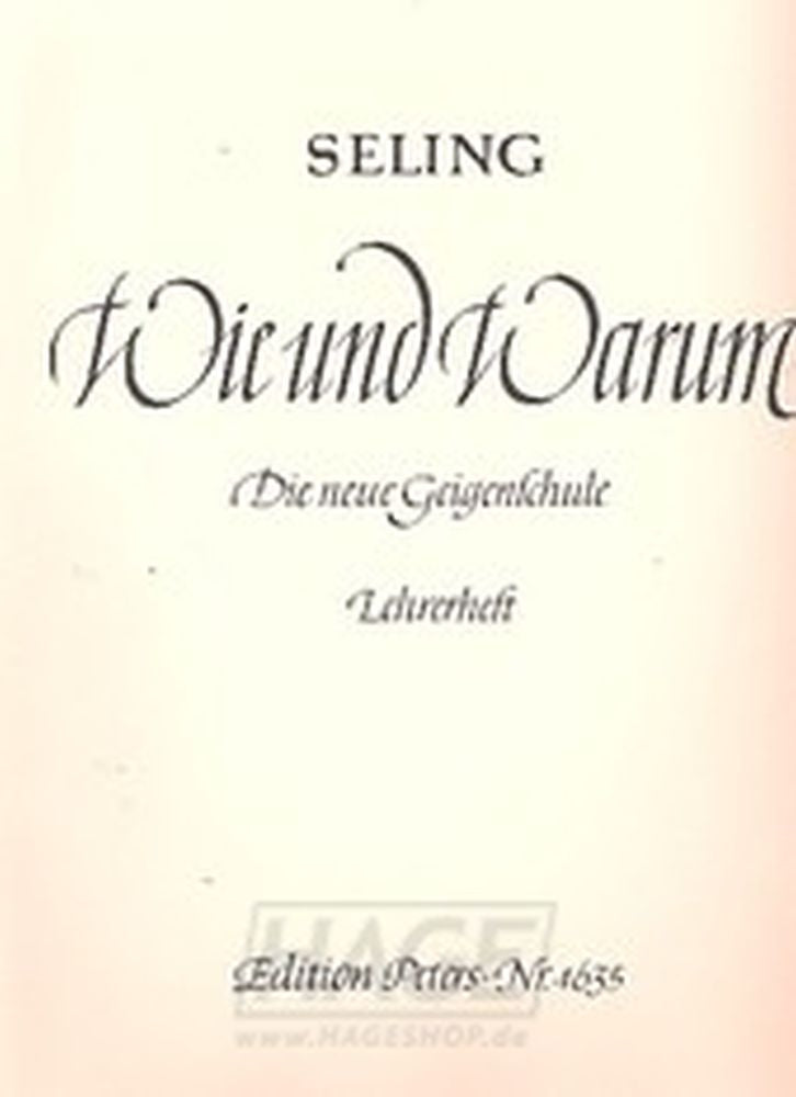 Wie und Warum - Lehrerheft
