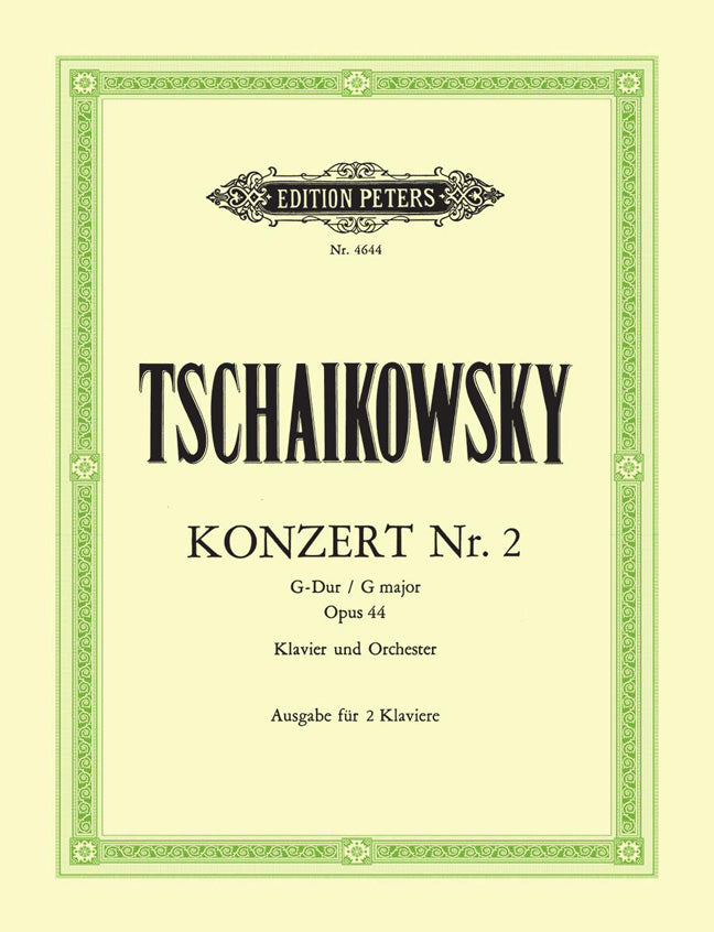 Pyotr Ilyich Tchaikovsky: Concerto No.2 in G Opus44