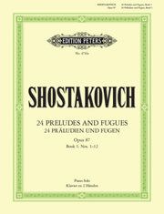 Dmitry Shostakovich: 24 Preludes & Fugues Op.87 Vol.1