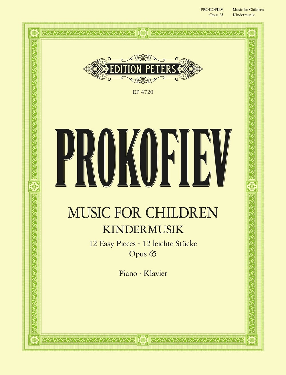 Music for Children Op.65 afbeelding 2