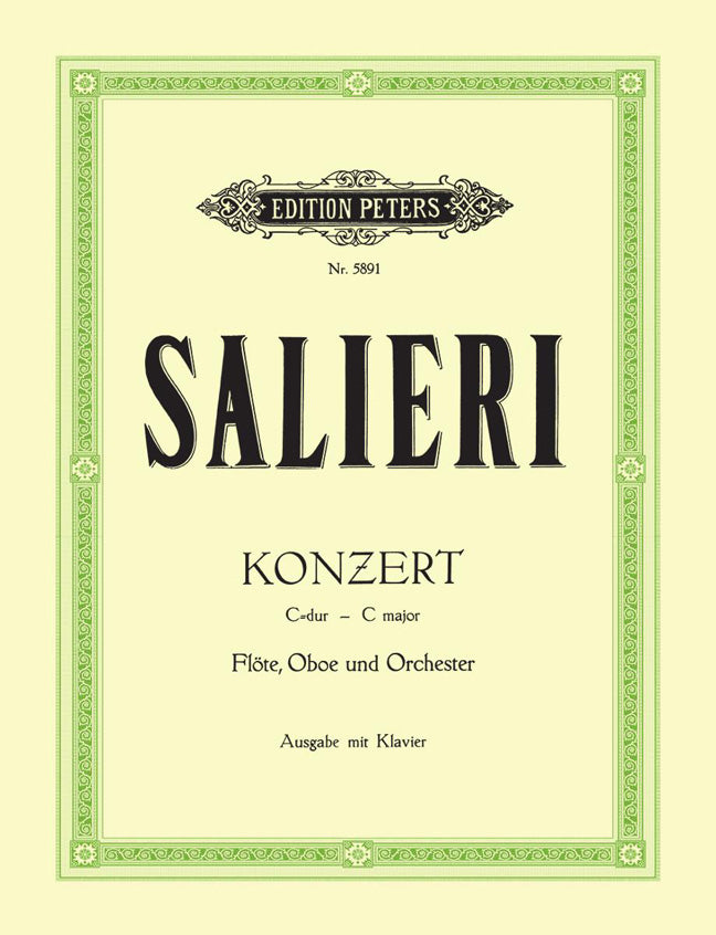 Antonio Salieri: Concerto in C for Flute, Oboe and Orchestra