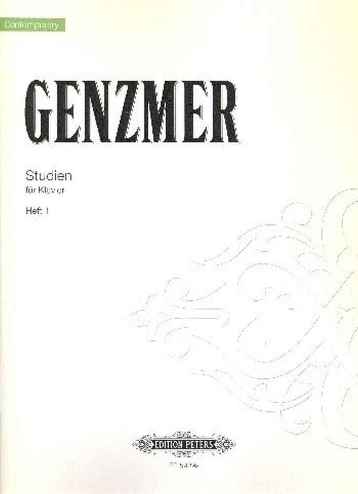 Harald Genzmer: Studies for Piano 1