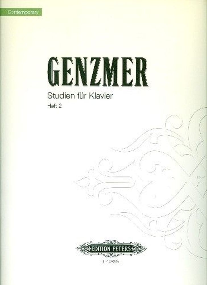 Harald Genzmer: Studies for Piano 2
